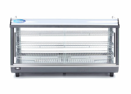 Présentoir Alimentaire Chauffant - 186L - 121,5cm - 3 Clayettes