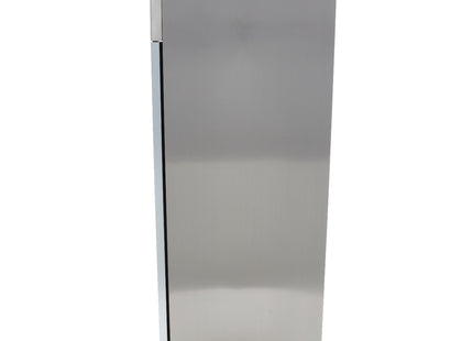 Kylskåp - 700L - 3 justerbara hyllor (2/1GN) - Rostfritt stål - med glas Dörr