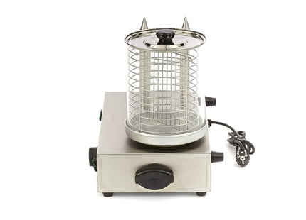 Hot Dog Warmer - Ø20 x 24cm - Vaatwasmachinebestendig - met 4 Spikes