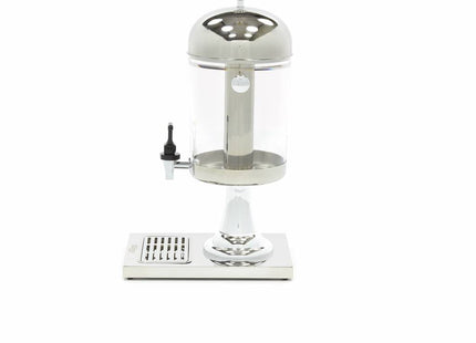Distributeur de boissons - 1 x 8L - Tube de refroidissement central - Fonctionne sans électricité