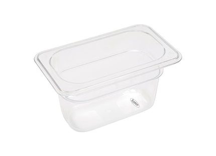 Gastronorm Container - 1/9 GN - 10cm Deep - Polycarbonate