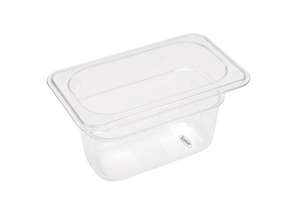Gastronorm Container - 1/9 GN - 10cm Deep - Polycarbonate