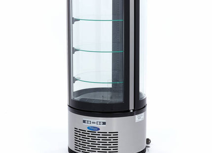Display Fridge - 100L - 48cm - Round