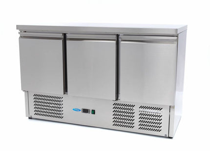 Réfrigérateur Comptoir - 137cm - 3 Portes