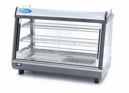 Beheiztes Lebensmitteldisplay – 136 l – 91,5 cm – 3 Regale