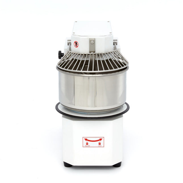 Pétrin - 20L - 12kg Pâte - 2 Vitesses - Bol Amovible
