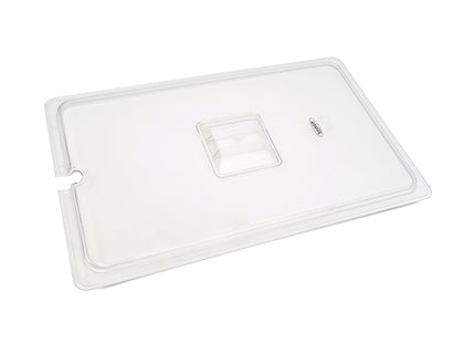 Gastronorm Lid - 1/1 GN - Polycarbonate - with Recess