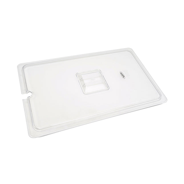 Gastronorm Lid - 1/1 GN - Polycarbonate - with Recess