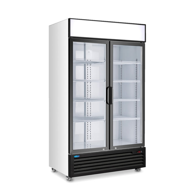 Display Cooler - 700L - 8 Adjustable Shelves