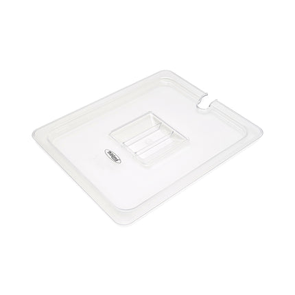 Gastronorm Låg - 1/2 GN - Polycarbonat - med fordybning