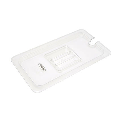 Gastronorm-Deckel – 1/3 GN – Polycarbonat – mit Aussparung