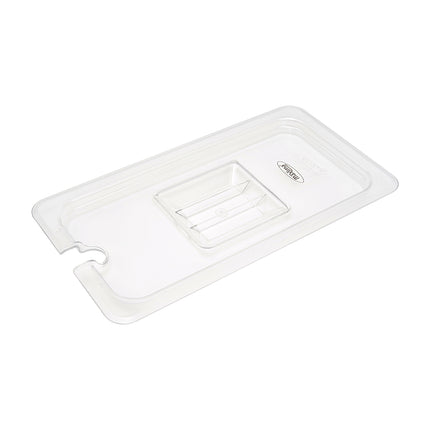 Gastronorm-Deckel – 1/3 GN – Polycarbonat – mit Aussparung