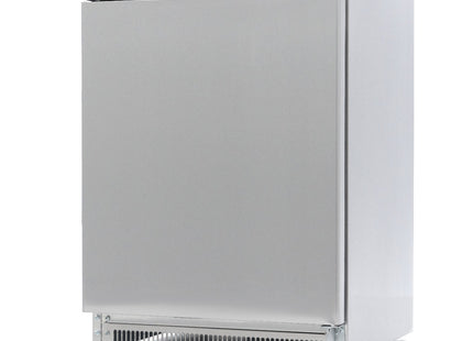 Fryser - 200L - 2 faste hylder - Rustfrit stål