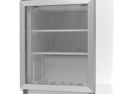 Frys - 200L - Vit - med glas Dörr