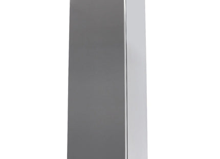 Freezer - 400L - 6 Fixed Shelves - Stainless Steel