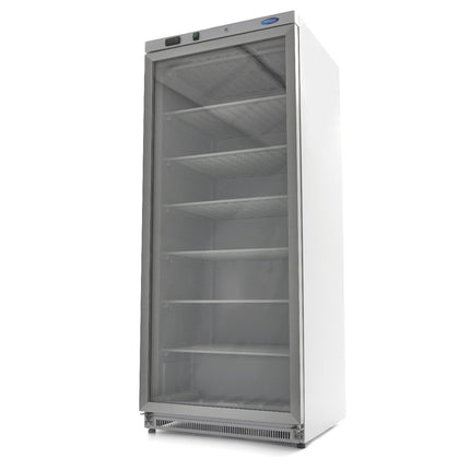 Gefrierschrank – 600 l – Weiß – mit Glastür
