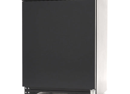 Fridge - 200L - 3 Adjustable Shelves - Black