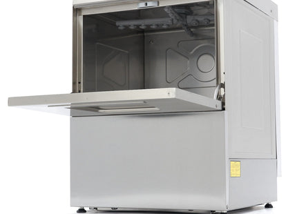 Undercounter Dishwasher - 50 x 50cm - with Drain, Rinse Aid and Soap Pump - Digital Display - 230V