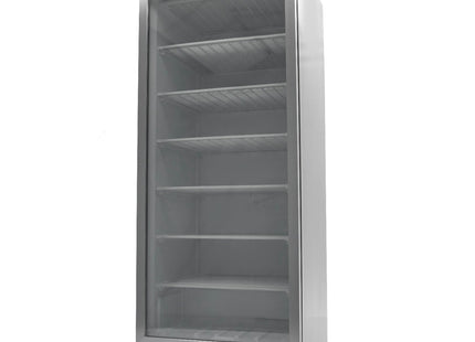 Freezer - 600L - Stainless Steel - with Glass Door