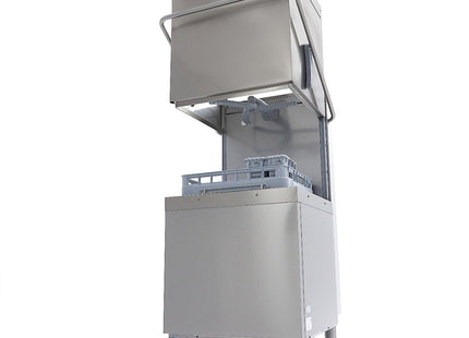 Pass Through Dishwasher - 50x60cm - With Rinse Aid and Soap Pumps - 400V