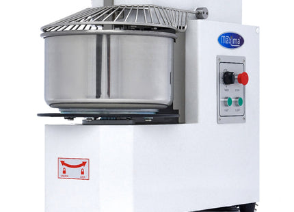 Pétrin - 30L - 18kg Pâte - 2 Vitesses - Bol Amovible