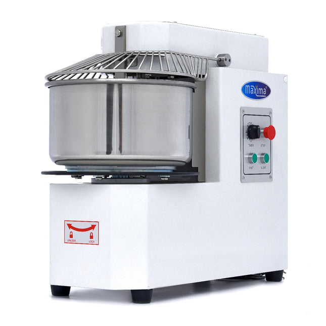 Pétrin - 20L - 12kg Pâte - 2 Vitesses - Bol Amovible