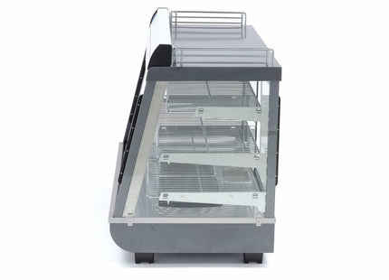 Beheiztes Lebensmitteldisplay – 136 l – 91,5 cm – 3 Regale