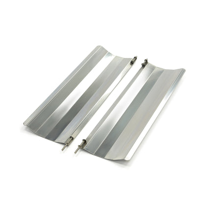 Ensemble de couvercles latéraux pour 3 brûleurs Doner Kebab (2 pièces)