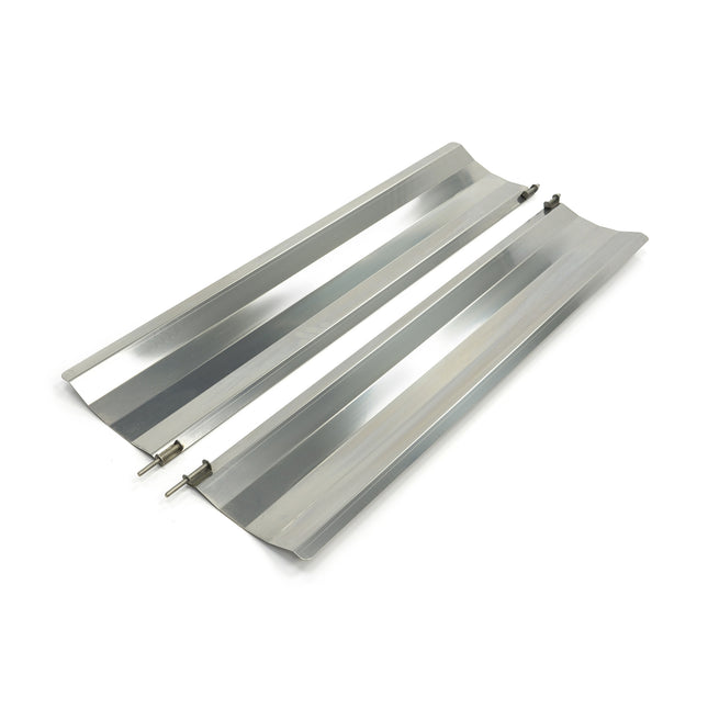 Ensemble de couvercles latéraux pour 5 brûleurs Doner Kebab (2 pièces)