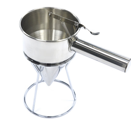 Batter Dispenser - 1,3L - Rustfrit stål - inkl. Doseringsknap