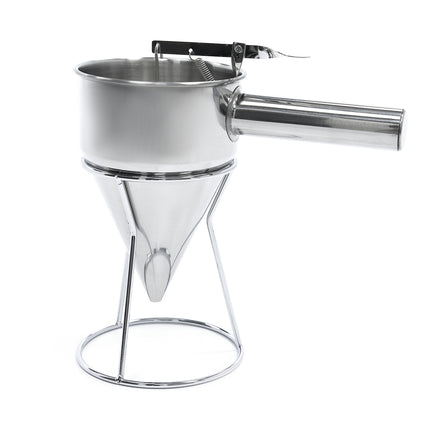 Batter Dispenser - 1,3L - Rustfrit stål - inkl. Doseringsknap