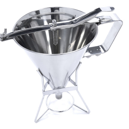 Batter Dispenser - 1,6L - Rustfrit stål - Inkl. doseringsknap