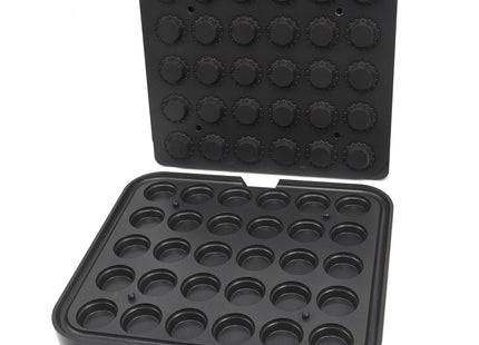 Moule à Tartelette - Rond - 49/38 mm - 30 pièces