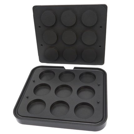Tartletform - Cylinder - 80 mm - 9 st