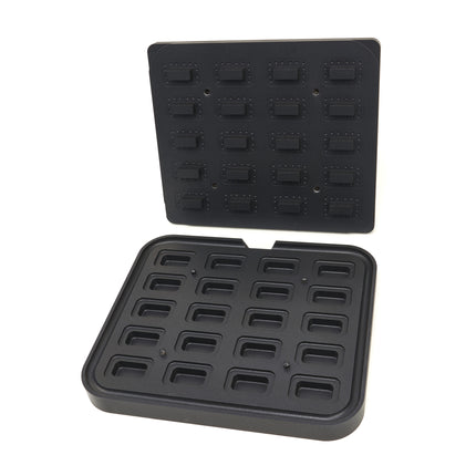 Törtchenform - Rechteck - 64x41/45x22 mm - 20 Stück