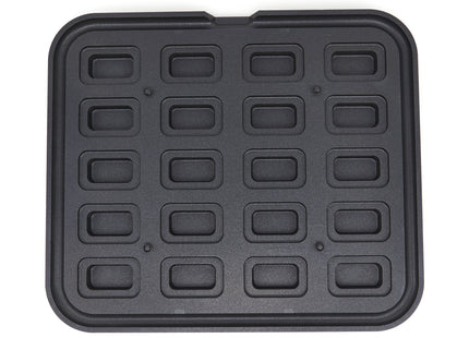 Tartlet Mould - Rectangle - 64x41/45x22 mm - 20 pieces