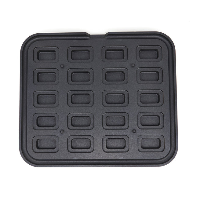 Tartlet Mould - Rectangle - 64x41/45x22 mm - 20 pieces