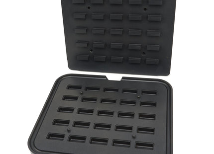 Tartlet Mould - Rectangle - 50x23/42x17 mm - 25 pieces