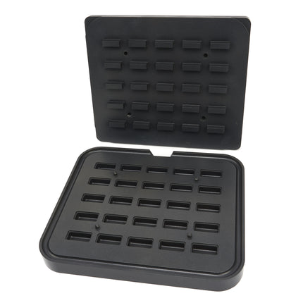 Taartvorm - Rechthoek - 50x23/42x17 mm - 25 stuks