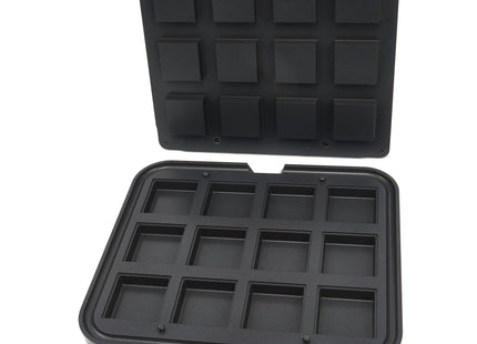 Tartlet Mould - Square - 72/62 mm - 12 pieces