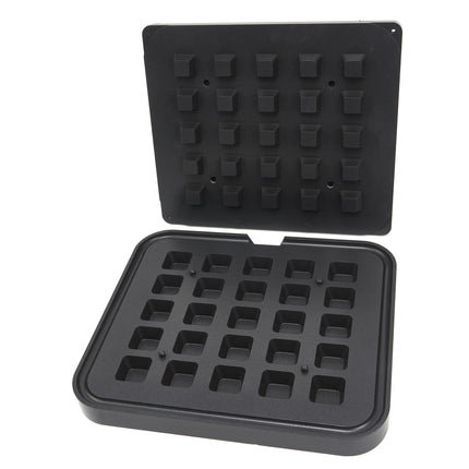 Törtchenform - Quadratisch - 39/29 mm - 25 Stück
