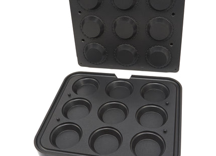 Tartlet Mould - Round - 89/65 mm - 9 pieces