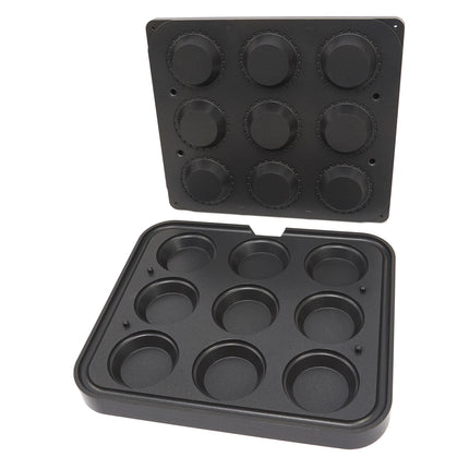 Tarteletform - Rund - 89/65 mm - 9 stk