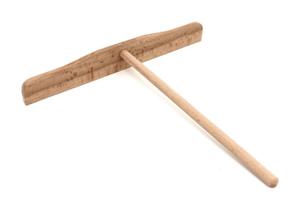 Houten crêpebeslagverdeler/strooier