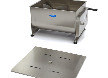 Fleischmischer – 60 l – 55 kg Fleisch – Doppelachse – manuell
