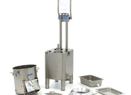 Kartoffelschälmaschine – 15 kg – 300 kg/h – eingebauter Timer