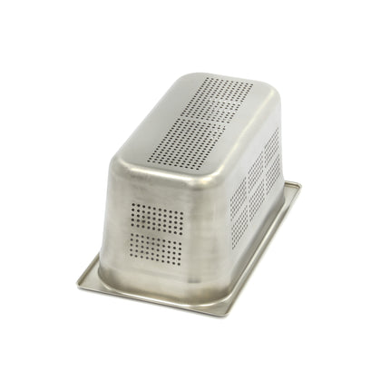 Gastronorm beholder - 1/3 GN - 15 cm dyb - Rustfrit stål - Perforeret