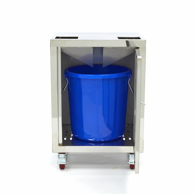 Orange Juicer Trolley - Compact - incl Waste Bucket - on Wheels