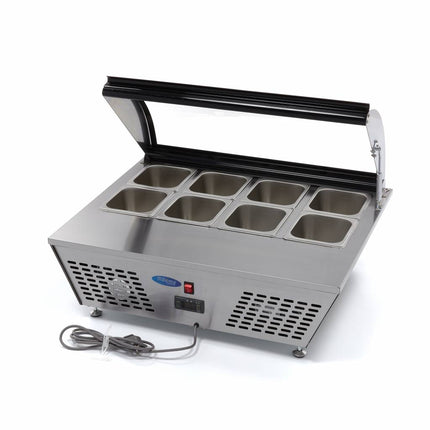 Saladette - 67L - dont 8 x 1/6 GN - De table