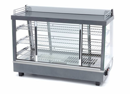 Beheiztes Lebensmitteldisplay – 136 l – 91,5 cm – 3 Regale